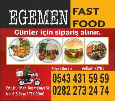 EGEMEN FAST FOOD MAGNET